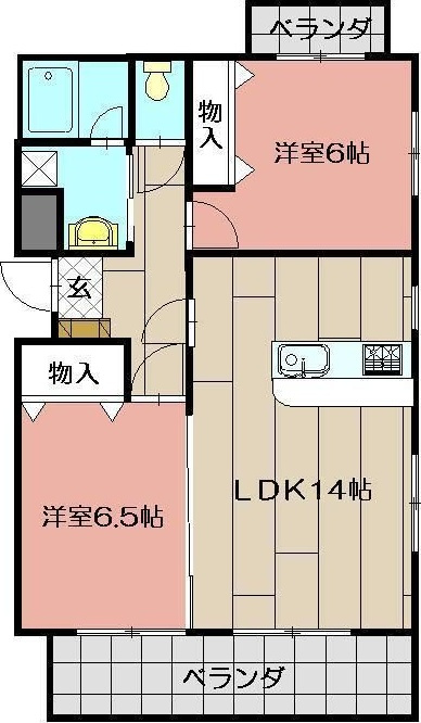 Fleur de Ishidaの間取り