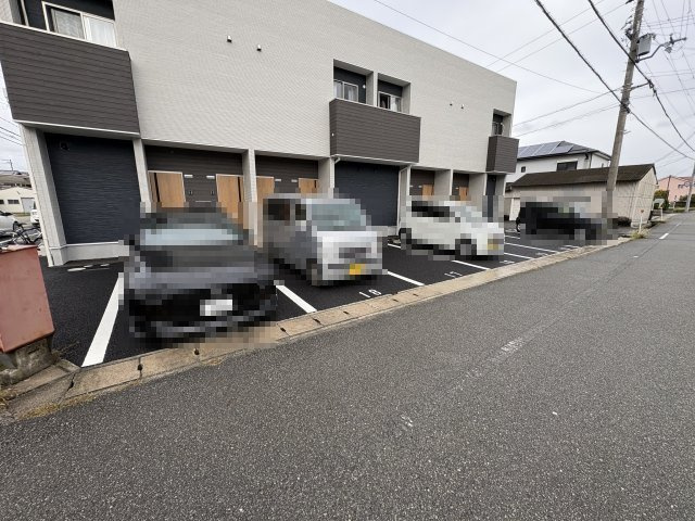 オーシャンコート姫路A棟の駐車場