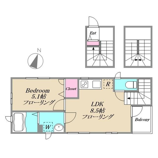 【間取り】 | Ｒ＆Ｌ