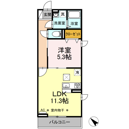 【間取り】 | グレーヌメゾン