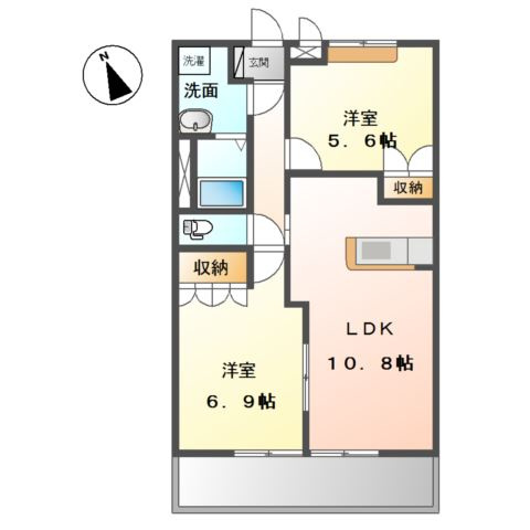 リバトゥジュの間取り