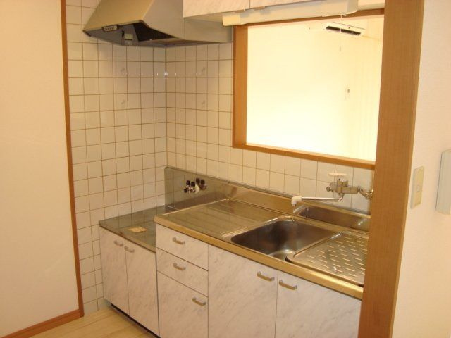 エンジェルパレスＡのキッチン