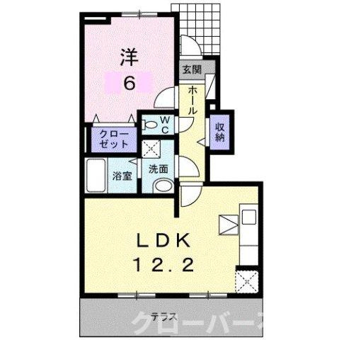 ルース　デラ　プレッソ　Ⅱの間取り