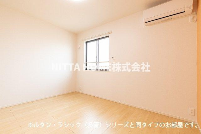 豊岡市塩津町のアパートの内装|【完成イメージ】６．３帖の洋室です(*^^*)