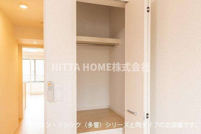 豊岡市塩津町のアパートの収納|【完成イメージ】全居室に収納付き◇