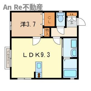 リビオンハイムの間取り