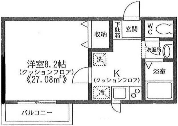 ピアリヴェールの間取り|間取りです。