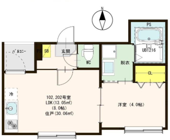 coexの間取り
