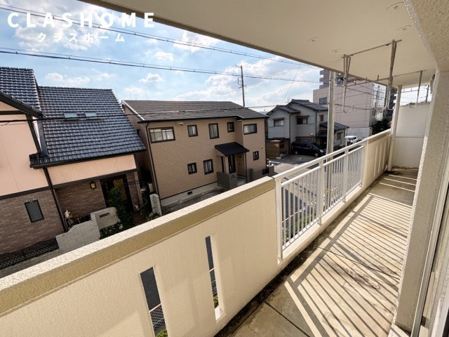 ジュネス神谷　　　刈谷市近郊の賃貸はクラスホーム刈谷店のバルコニー