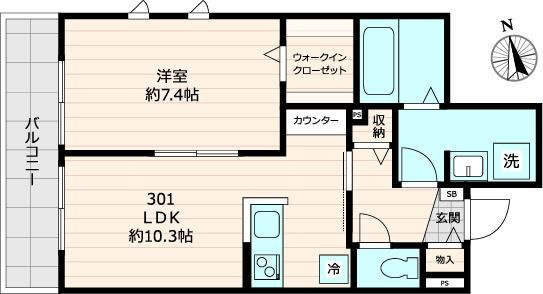 ユアメゾン要町の間取り
