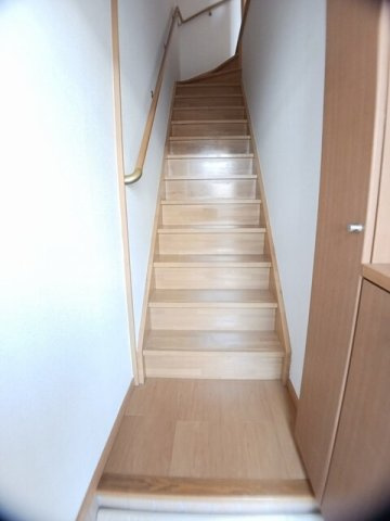 来夢１番館　Ｂの玄関