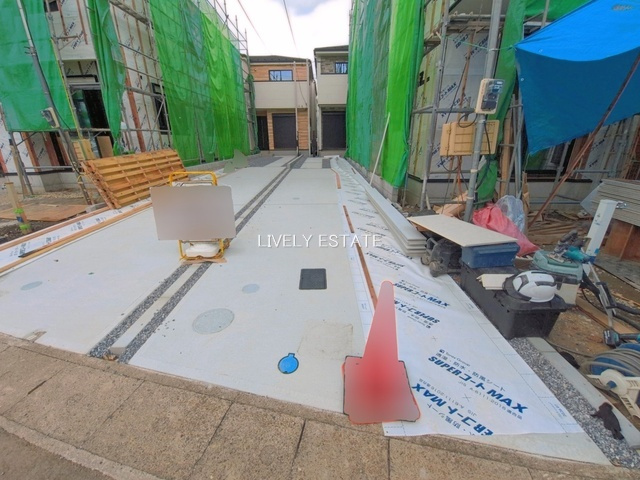 越谷市宮前1丁目 新築分譲住宅 全4棟 1号棟の駐車場
