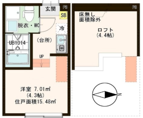 クレスト小岩の間取り