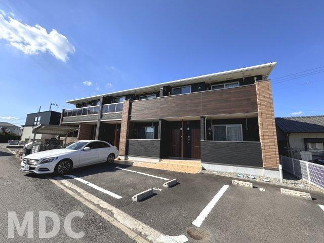 徳島市南沖洲３丁目のアパートの外観