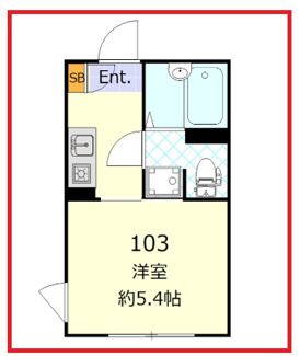 【間取り】 | ドミール十条