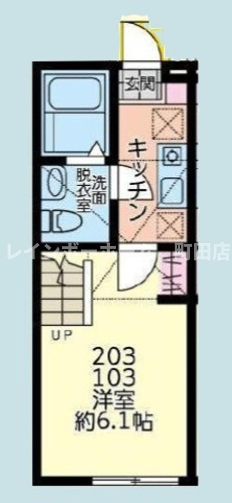 セルフィ※初期費用分割後払いサービス利用可能物件の間取り