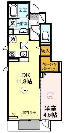 サニーDハウス芝町イーストの間取り|サニーDハウス芝町イースト