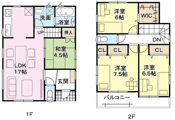 姫路市網干区坂上　　　山陽電鉄「山陽網干駅」徒歩19分の間取り