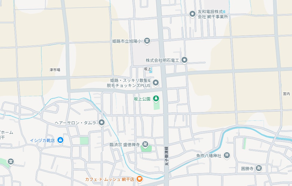 姫路市網干区坂上　　　山陽電鉄「山陽網干駅」徒歩19分の周辺