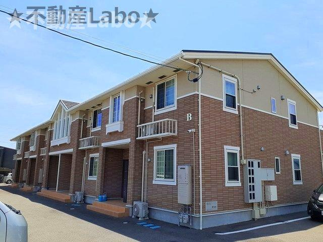 徳島市南沖洲３丁目のアパートの外観