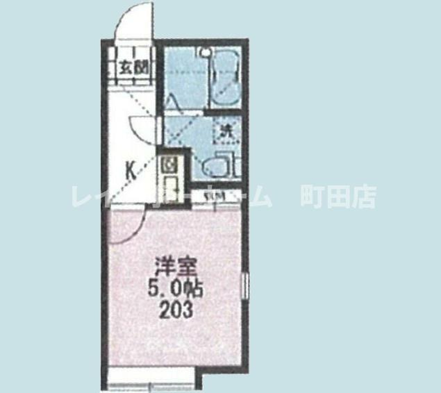 アザーレ・パッシオ長津田 ※初期費用分割後払いサービス利用可能物件の間取り