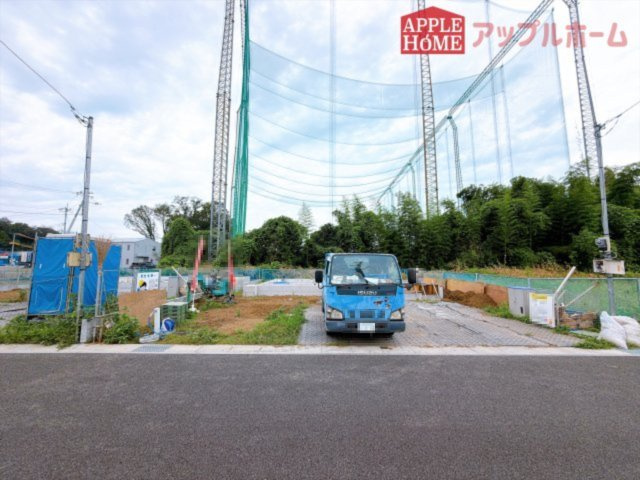 [新築住宅] 東松山市石橋 7期 全6区画の前面道路含む現地写真