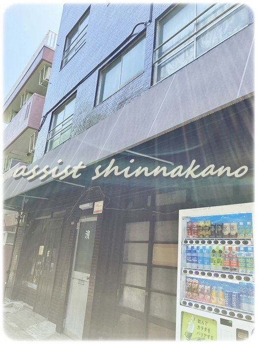 浜マンションのエントランス