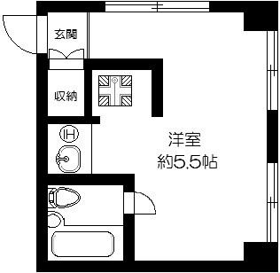 浜マンションの間取り