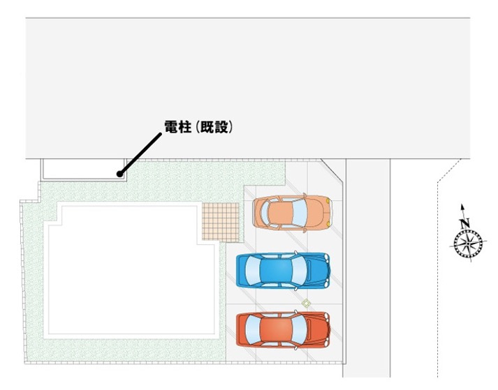 [新築住宅] 東松山市松本町1丁目 全6区画の区画図