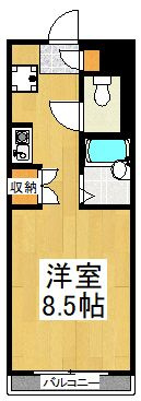 エスポワール９１の間取り