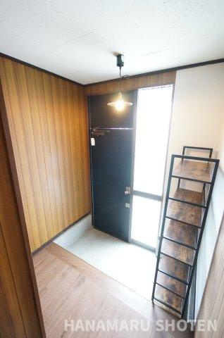 五井戸建ての玄関|初期費用ご相談ください！