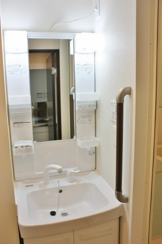 レオネクストＩＮＡＲＩの内装|独立洗面台
