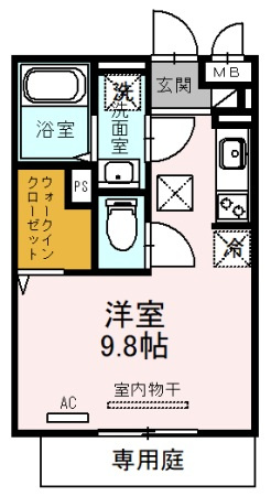 フルール恵比須の間取り|フルール恵比須