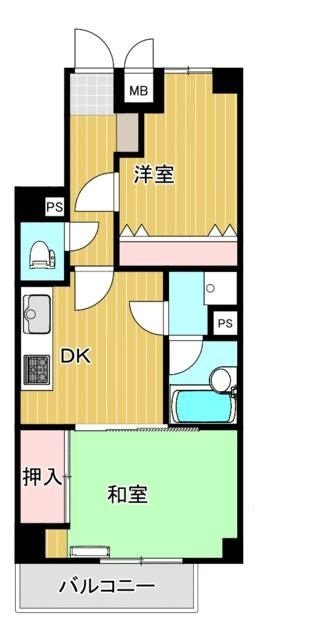 ライオンズマンション池袋要町の間取り|間取りです。