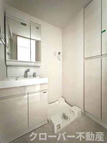 Ｓ－ＲＥＳＩＤＥＮＣＥ瓦町駅ａｌｏの洗面所|洗面所