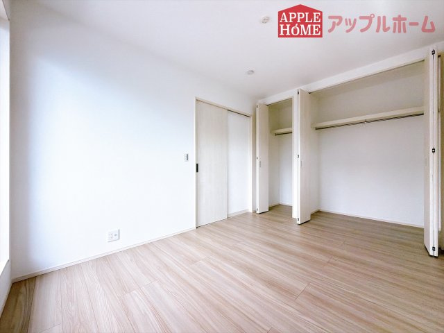 [新築住宅] 東松山市石橋 全31区画の洋室|２階居室は全室収納あり！たっぷりある収納活用でお部屋もキレイを保てます♪