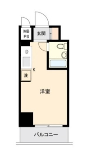 ONE ROOF FLAT NISHIWASEDAの間取り