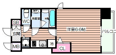 【間取り】 | アクアプレイス梅田Ⅲ
