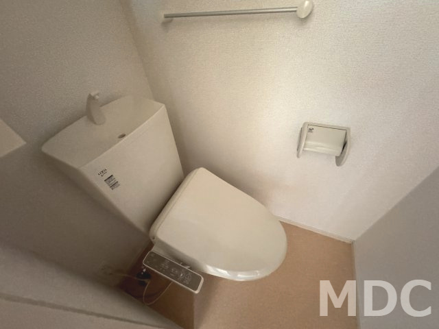 徳島市北沖洲４丁目のアパートのトイレ