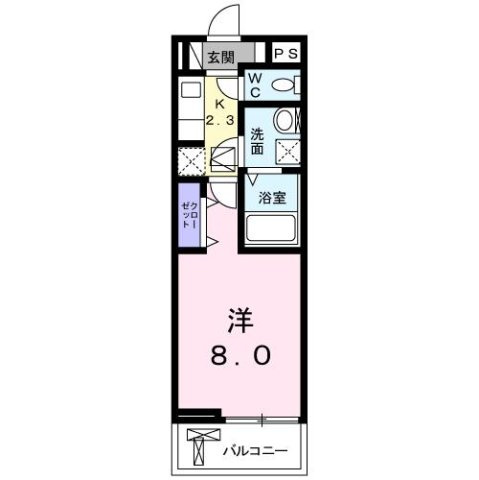 アネーロヒルⅢの間取り