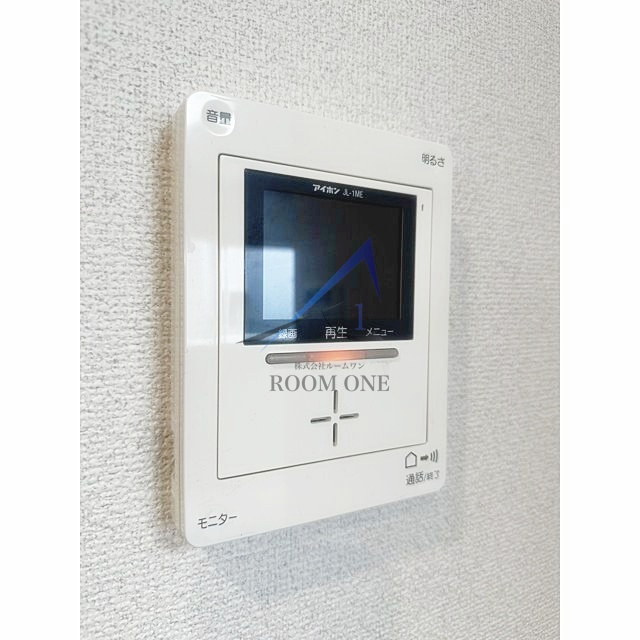 アムール　相生のセキュリティ|モニター付きインターホンです。