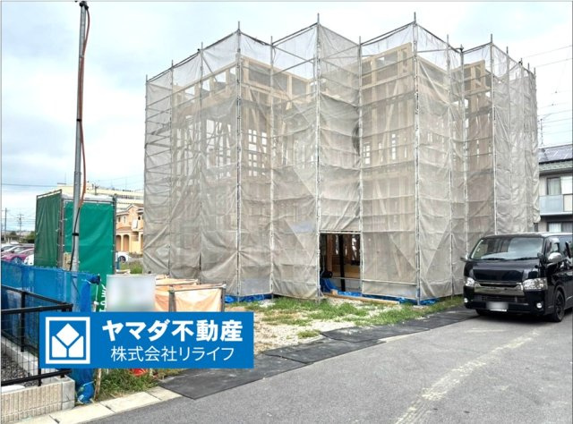 新築戸建　大垣市本今　全２区画分譲の外観|「現地（2026年9月1日）撮影」　
■外観写真　
■ヤマダ不動産　株式会社リライフ　