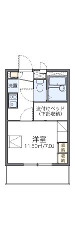 レオパレスＷＩＮの間取り