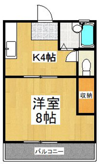 【間取り】 | サンライズ清瀬