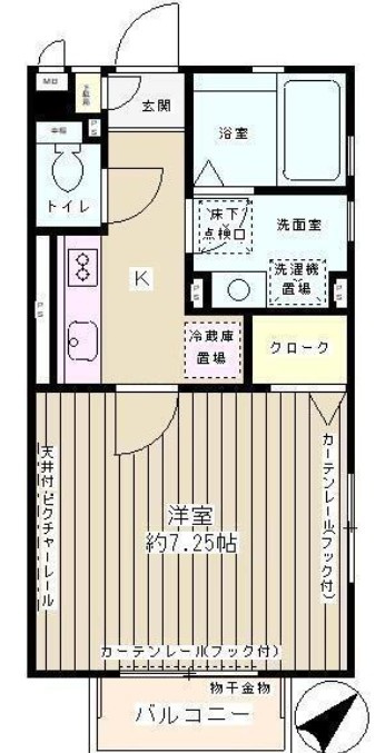 クレインハウス妙典の間取り