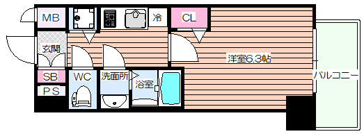 【間取り】 | ゼオン大阪EAST