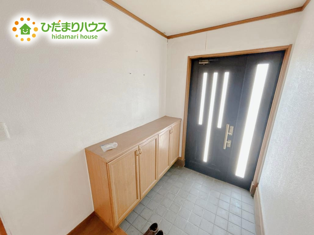 いわき市小名浜南富岡　中古戸建　の玄関