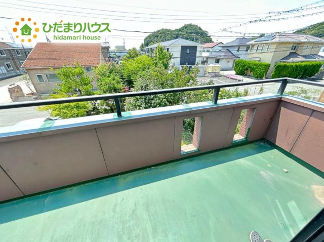 いわき市小名浜南富岡　中古戸建　のバルコニー