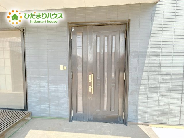 いわき市小名浜南富岡　中古戸建　の玄関