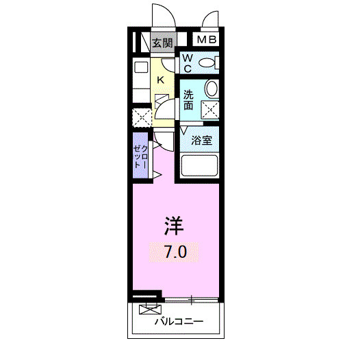 ベルオーブの間取り